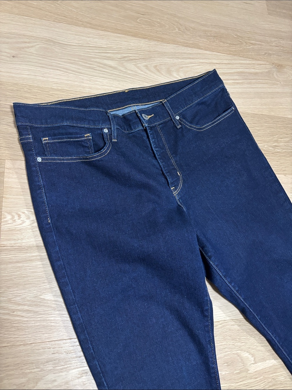 Levi’s® (33) 311 Shaping Skinny Jeans Dark Wash Mid Rise Stretch - Picture 6 of 15